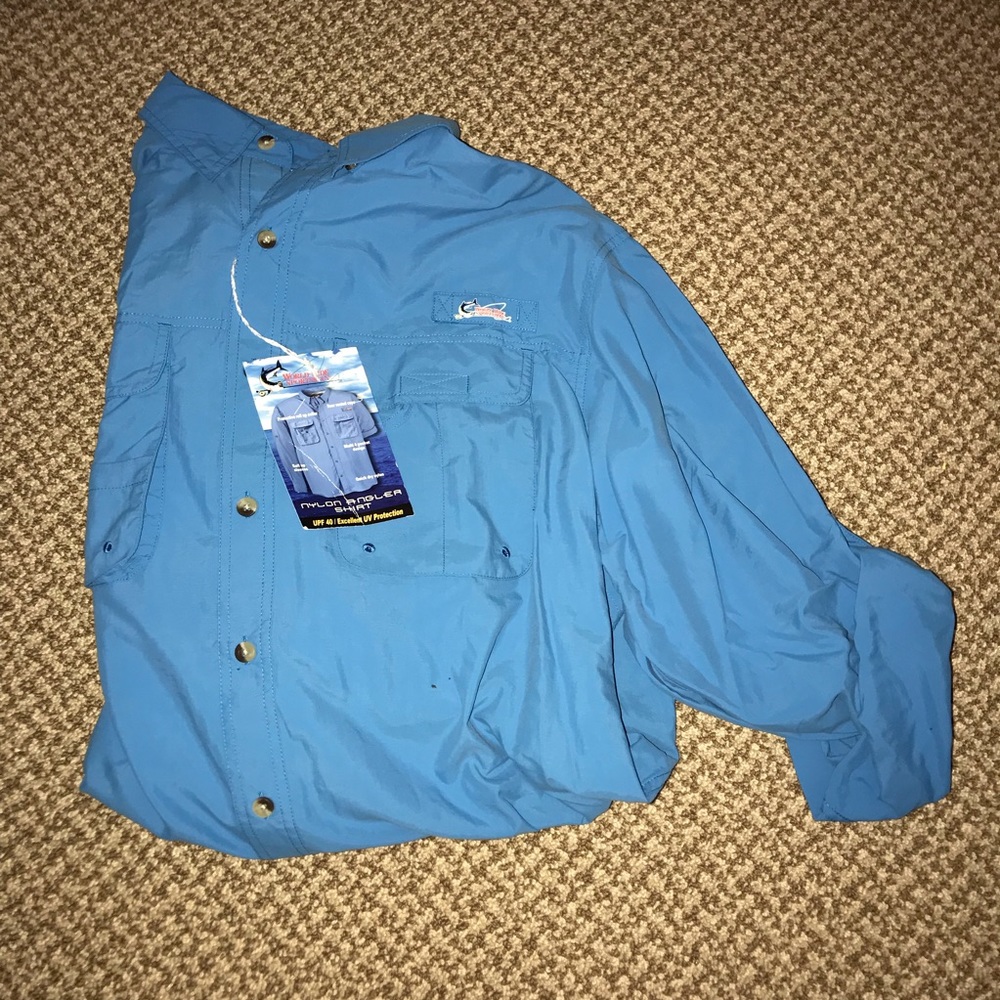 Nilon Worldwide Angler Sportsman Shirt w/ tag